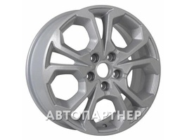 Khomen Wheels KHW1711 (Arkana/Kaptur) 6.5x17 5x114.3 ET50 66.1 F-Silver-FP